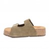 Sandalias Planas Mujer Inter-Bios 2007S Kaki