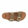 Sandalias Planas Mujer Inter-Bios 2007S Kaki