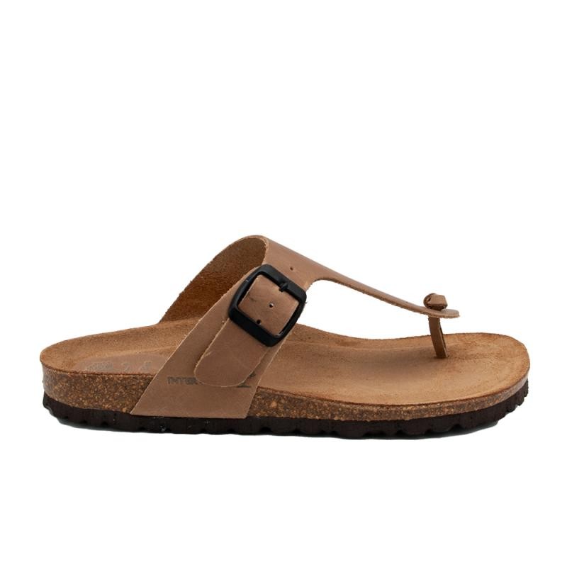 Sandalias Bio Mujer Inter-Bios 7110 Beig