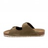 Sandalias Planas Mujer Inter-Bios 7600 Kaki