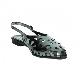 Sandalias Planas Mujer Porronet 7092 Plomo