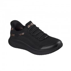 Sneakers Mujer Skechers Bobs Squad 4 - Dire Step Negro-Negro