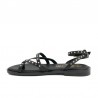 Sandalias Planas Mujer Oh My Sandals 5853 Negro