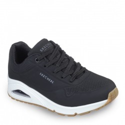Sneakers Mujer Skechers Uno - Stand On Air Negro