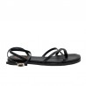 Sandalias Planas Mujer Porronet 3222 Negro