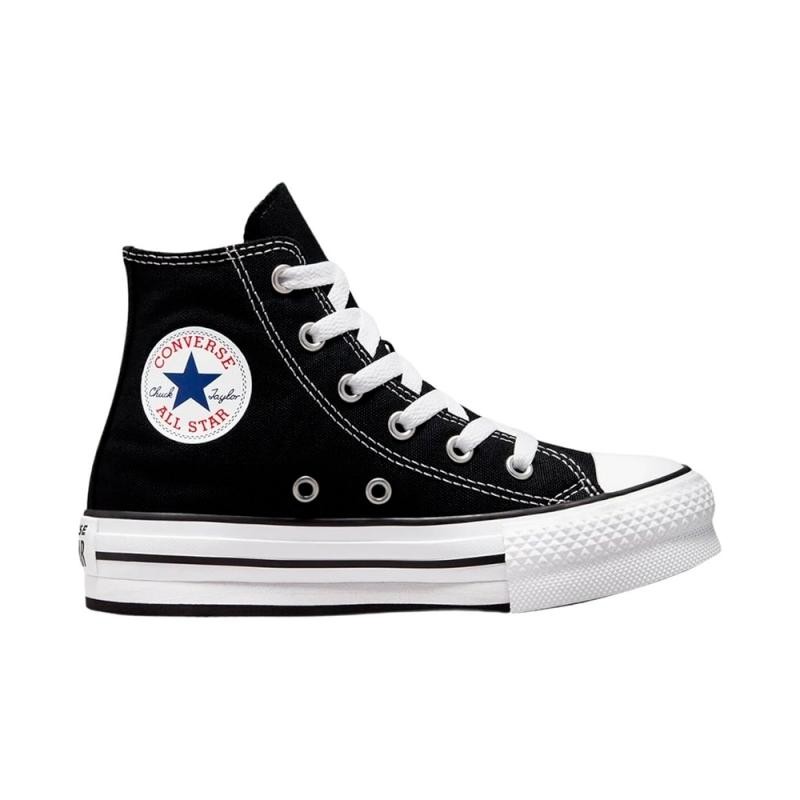 Zapatillas Lona Niño Converse 372859C Negro