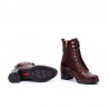 Botines de Tacón Mujer Pikolinos W7H-8510 Marron