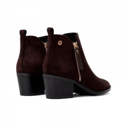 Botines de Tacón Mujer Refresh 173180 Marron