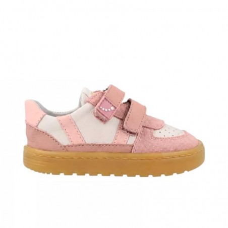 Barefoot Niño Blanditos By Crio's Caicos Blanco-Rosa