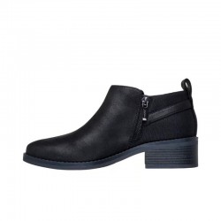 Botines de Tacón Mujer Skechers Bobs Wander Luxe Negro