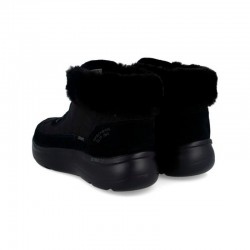 Botines Planos Mujer Skechers On-The-Go Encore - Cozy Fit Me Negro-Negro