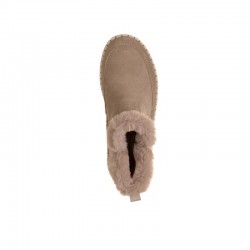 Botines Planos Mujer Skechers Wilshire Blvd - Fresh Zip Taupe