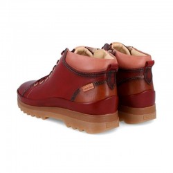Botines Planos Mujer Pikolinos W3W-8825 Burdeos