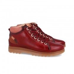 Botines Planos Mujer Pikolinos W3W-8825 Burdeos