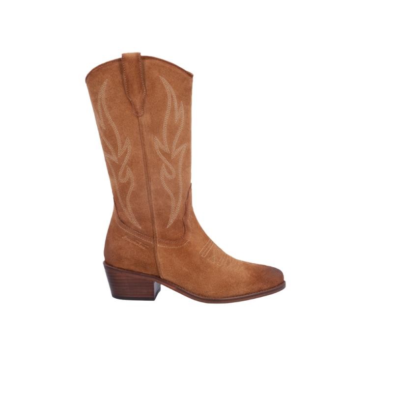 Botas de Tacón Mujer Bonaventure B753 Cuero
