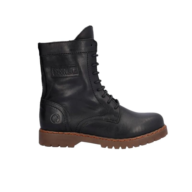 Botines Planos Mujer Coronel Tapiocca C2468 Negro