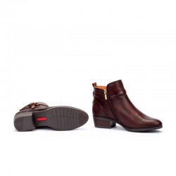 Botines Planos Mujer Pikolinos W1U-8901 Marron