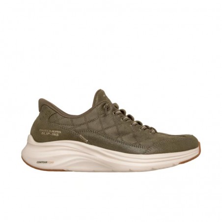 Sneakers Mujer Skechers Contour Foam - Cozy Fit Nature Verde