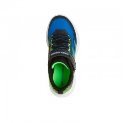 Sneakers Niño Skechers Microspec Velocity - Grid-Drit Negro