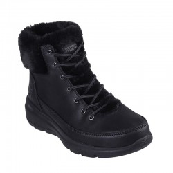 Botas Planas Mujer Skechers Wonderland Negro-Negro