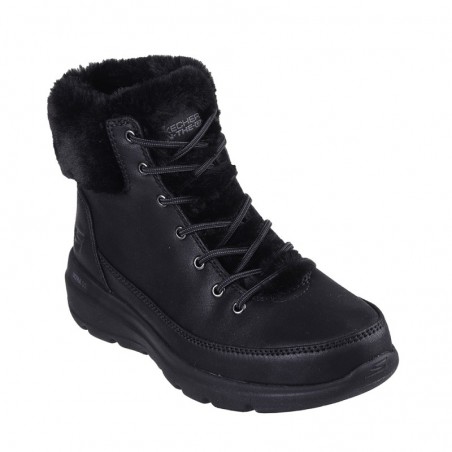 Botas Planas Mujer Skechers Wonderland Negro-Negro