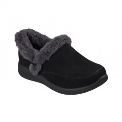 Zapatillas de Casa Mujer Skechers Slip-Ins: Cozy Escape Negro