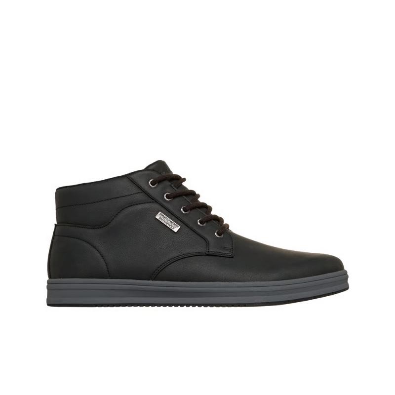 Botas Hombre Skechers Waterproof: Palmiro - Wallace Negro