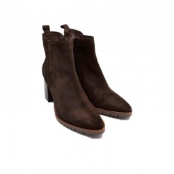 Botines de Tacón Mujer Vexed Selene Marron