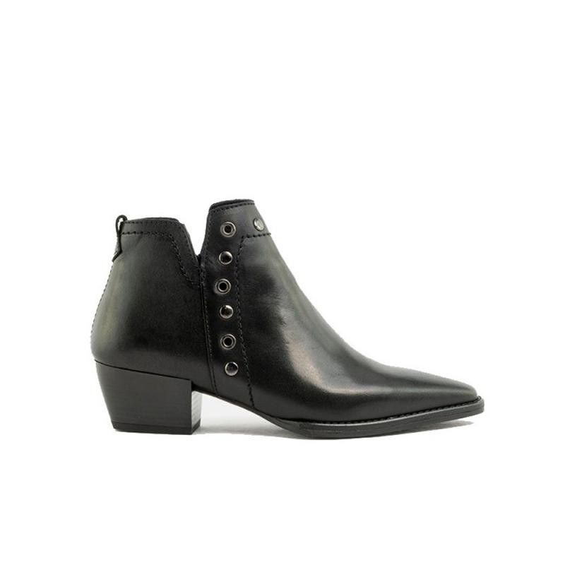 Botines de Tacón Mujer Vexed Mogor Negro