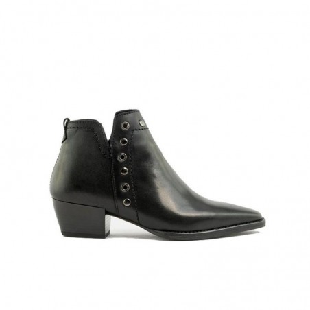 Botines de Tacón Mujer Vexed Mogor Negro