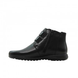Botines Planos Mujer Pitillos 20513 Negro