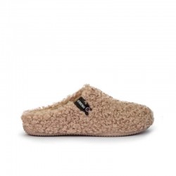 Zapatillas de Casa Mujer Verbenas York Camel