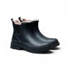 Botas de Agua Mujer Verbenas Lua Fur Smooth Negro