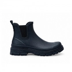 Botas de Agua Mujer Verbenas Lua Smooth Negro