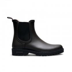 Botas de Agua Mujer Verbenas Gaudi Fur Smooth Marron