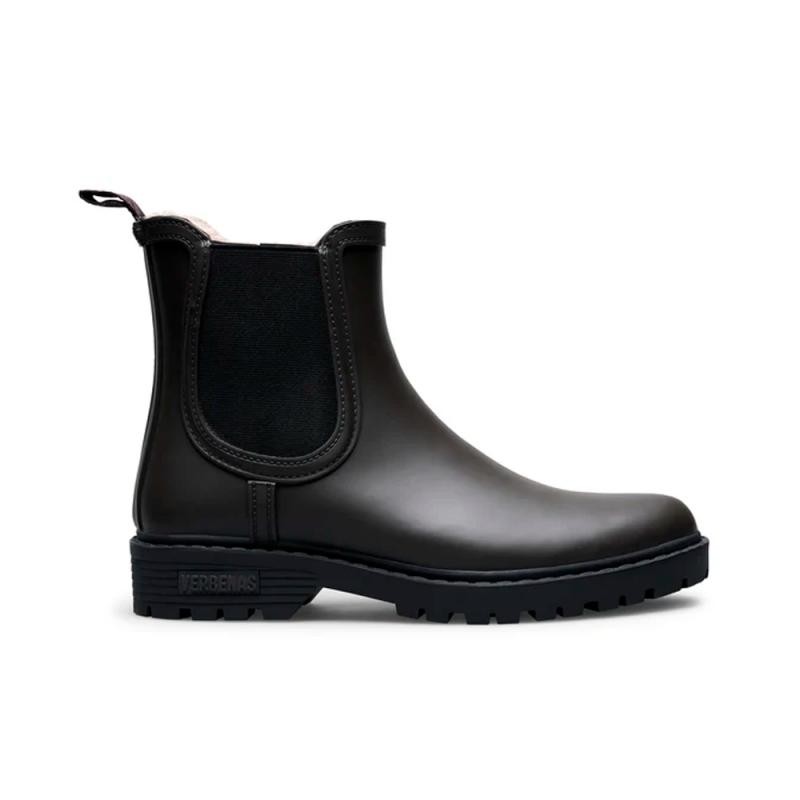 Botas de Agua Mujer Verbenas Gaudi Fur Smooth Marron
