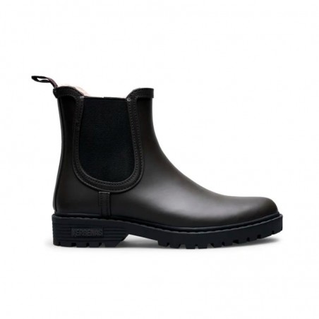 Botas de Agua Mujer Verbenas Gaudi Fur Smooth Marron