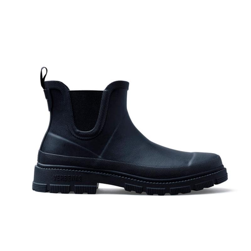 Botas de Agua Hombre Verbenas Luka Smooth Negro