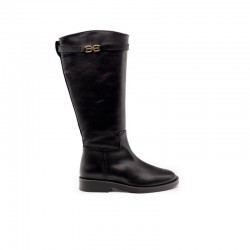 Botas Planas Mujer Vexed Valboa Negro