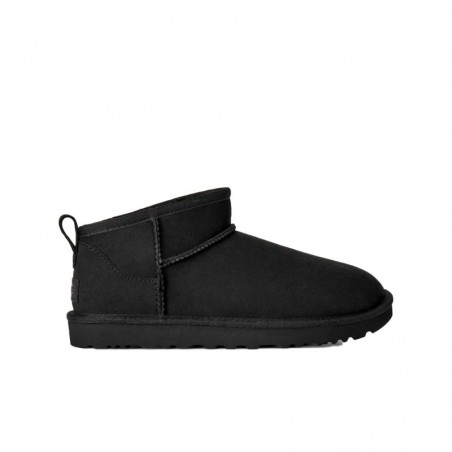 Botines Planos Mujer UGG Classic Ultra Mini Negro