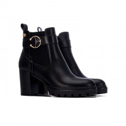 Botines de Tacón Mujer XTI 146044 Negro