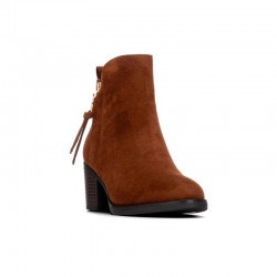 Botines de Tacón Mujer XTI 146261 Camel