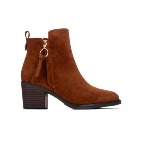 Botines de Tacón Mujer XTI 146261 Camel
