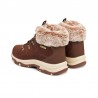 Botines Planos Mujer Skechers Trego-Snow Worries Marron