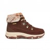 Botines Planos Mujer Skechers Trego-Snow Worries Marron