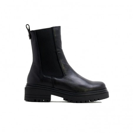 Botines Planos Mujer Porronet 4821 Negro