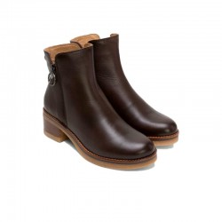 Botines de Tacón Mujer Porronet 4830 Moka
