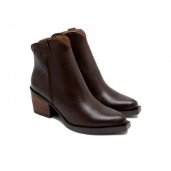 Botines de Tacón Mujer Porronet 4850 Moka
