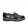 Mocasines Mujer Pitillos 11550 Negro