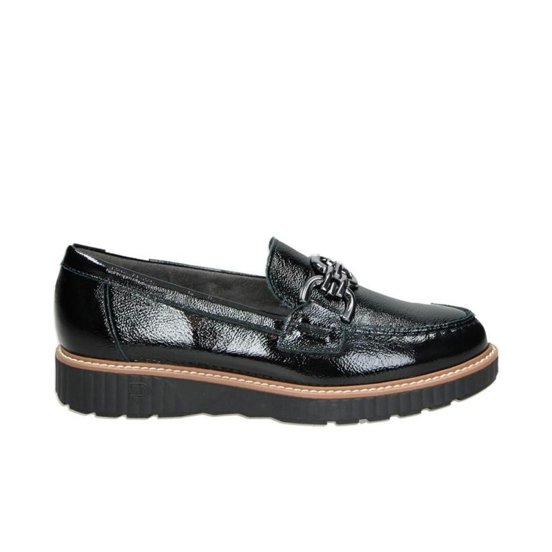 Mocasines Mujer Pitillos 11550 Negro
